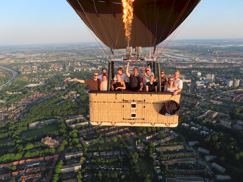 Ballonvlucht op maat boven Arnhem met 4CB Ballonvaarten – persoonlijke route en kleine groepen
