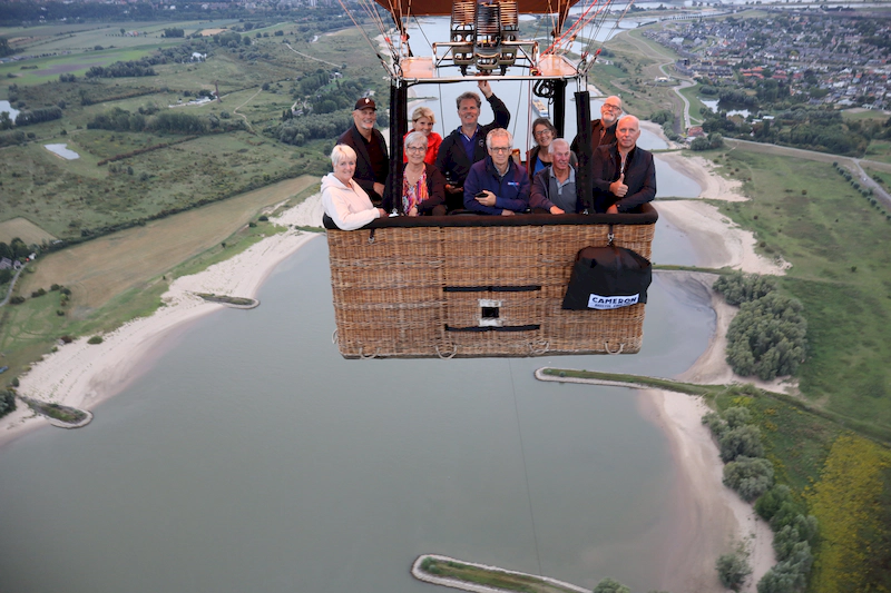 Programma van een ballonvaart bij 4CB Ballonvaarten – van opbouw tot landing